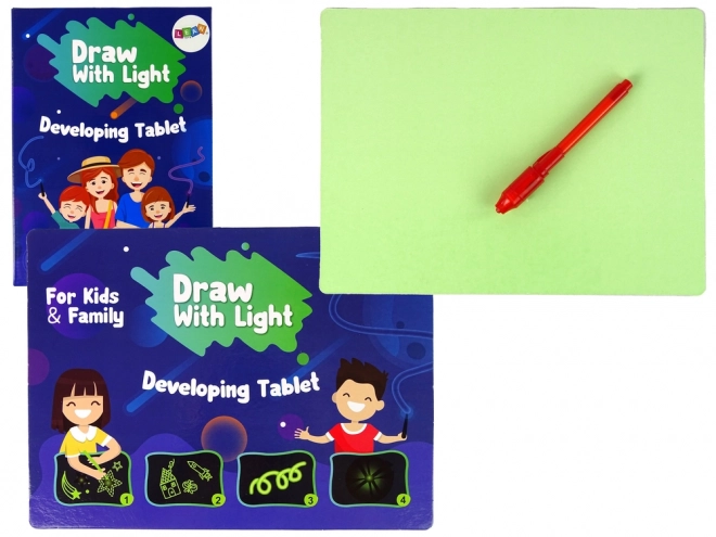 Fluorescent Drawing Light Board with Pen