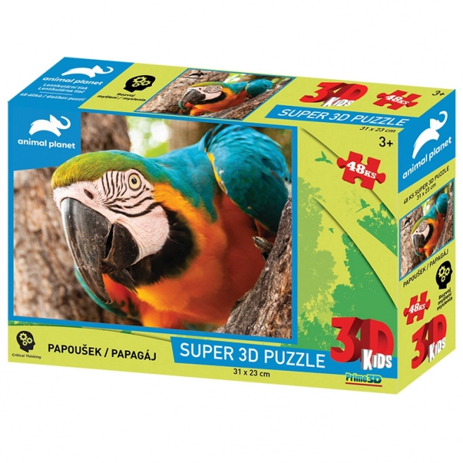 Parrot 3D Puzzle