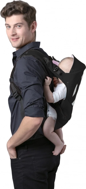 Chipolino Baby Carrier Comfy Black Pink