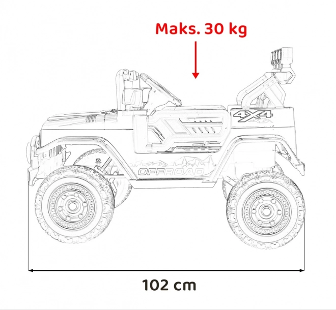 Vehicul de teren CLIMBER – Růžové