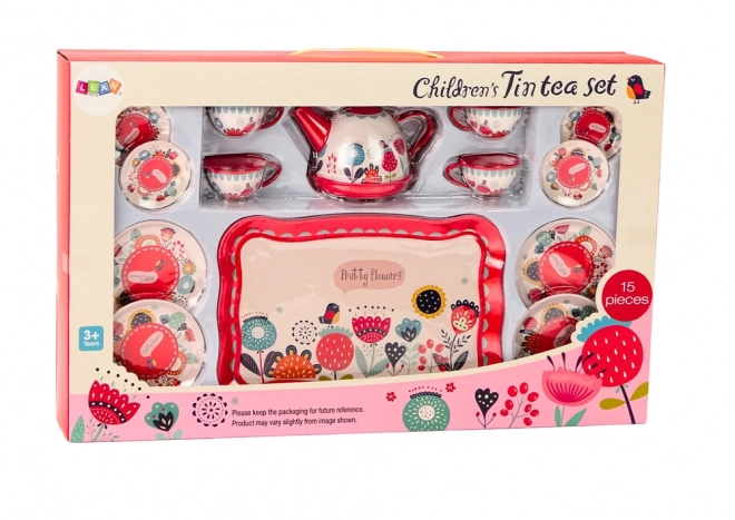 Play Cafe Red Tea Set