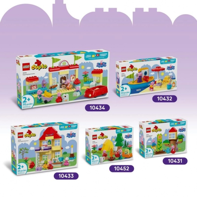 Parco divertimenti Peppa Pig LEGO DUPLO