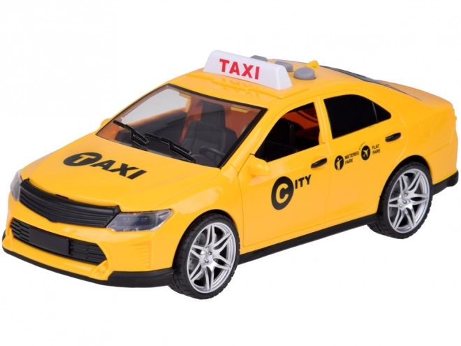 Interactive Taxi Toy with Light and Sound