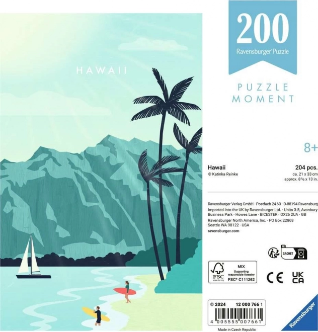 Ravensburger Puzzle Moment: Hawaii 200 Pieces