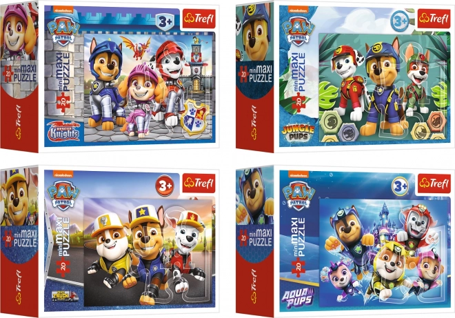 Puzzle MiniMaxi 20 Pieces - PAW Patrol - Cheerful Pups