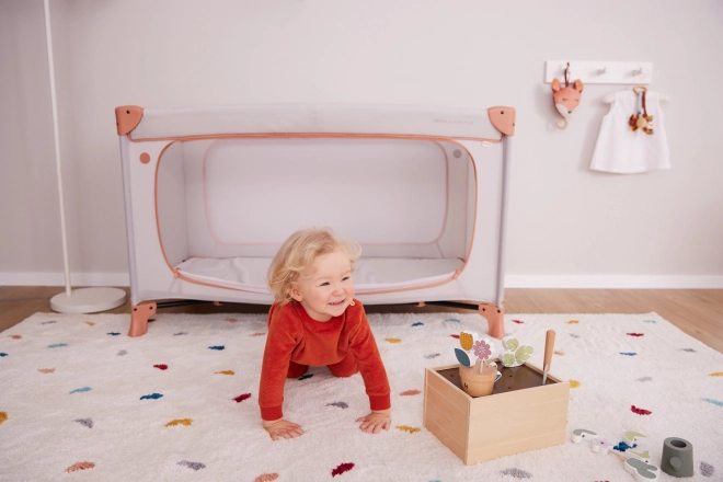 Children's travel cot Hauck Dream N Play Plus Dusty Cork