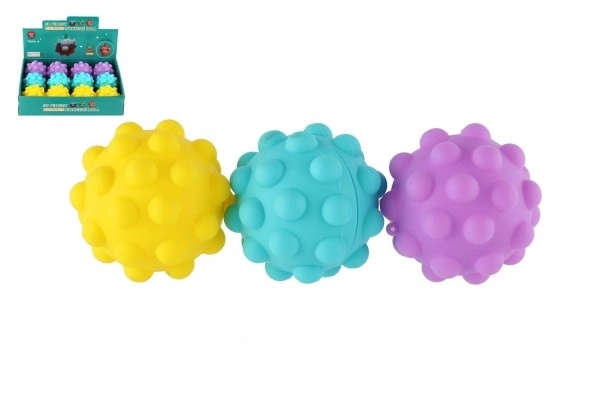 Leuchtender Gummiball 7 cm