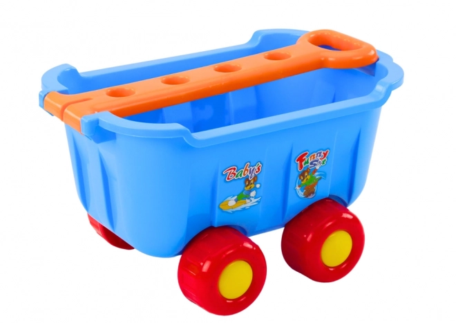 Blue Sand Toys Cart Set