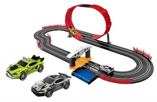 Racing Track with Loop 560 cm 2 Cars