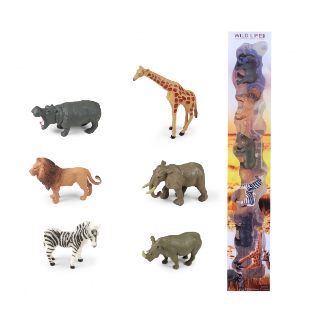 Set of Wild Animals Toys