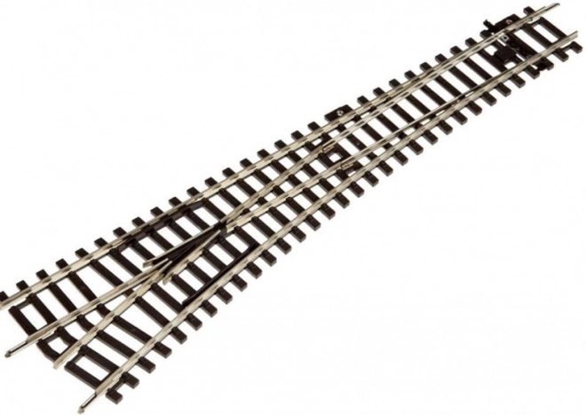 Piko Left Turnout Track with Wooden Sleepers Detail