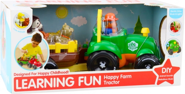Interaktivni traktor z živalmi