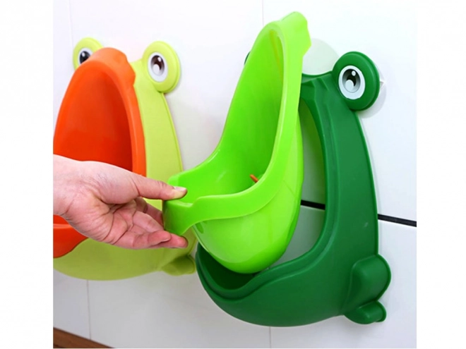 Potty Training Frog Urinal for Boys – Green