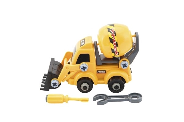 Construction Vehicle Toy with Screws