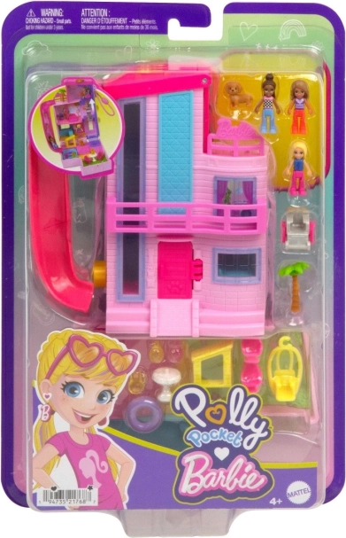 Polly Pocket Barbie Dreamhouse – casetta compatta per bambole