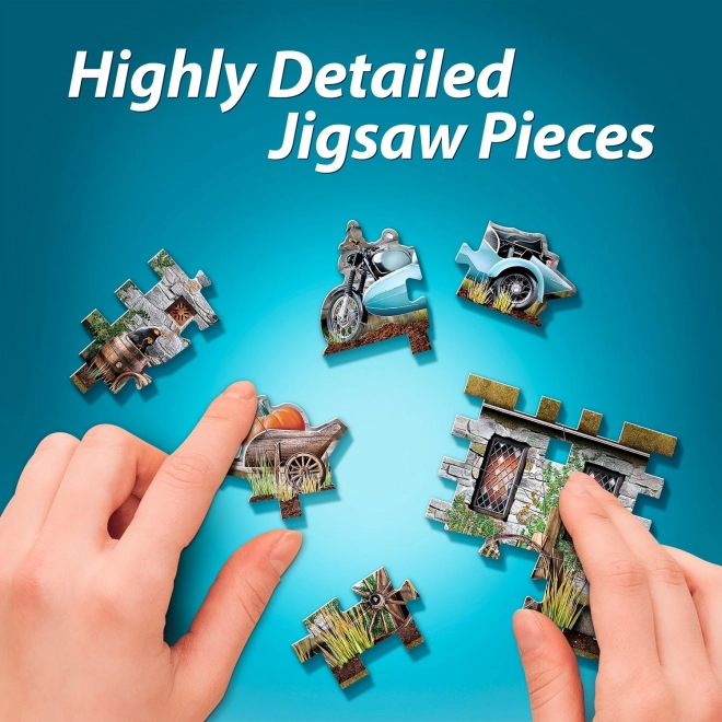 Harry Potter Hagrid's Hut 3D Puzzle