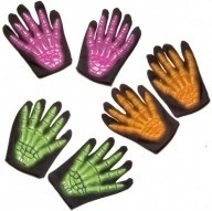 Glowing Skeleton Gloves