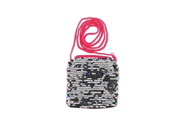 Colorful Sequin-changing Pink Handbag