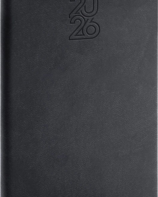 Zakelijke agenda 2026 zwart 9 x 15,5 cm