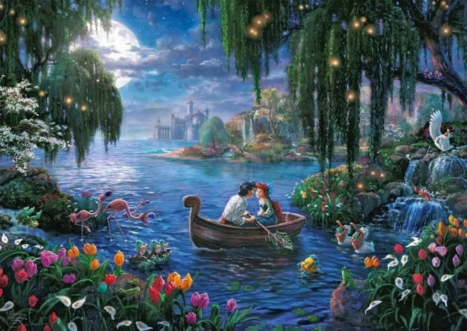 Schmidt Little Mermaid and Prince Eric 1000 Piece Puzzle