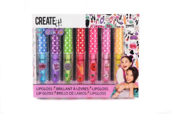 Fragrant Glitter Lip Gloss Set
