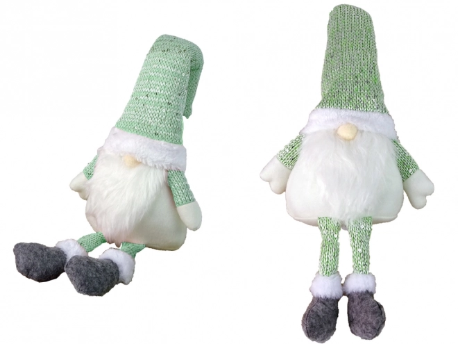 Christmas Elf with Green Glowing Hat