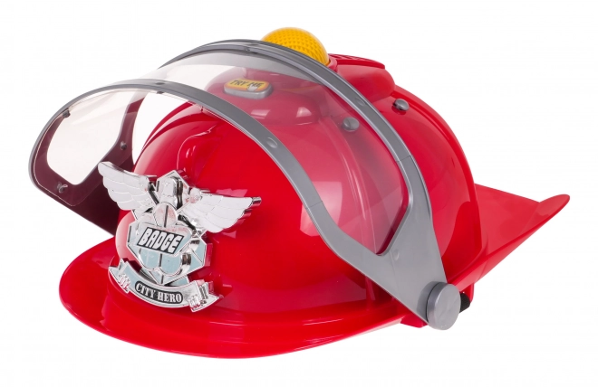 Interactive Firefighter Helmet for Kids with Lights and Sounds