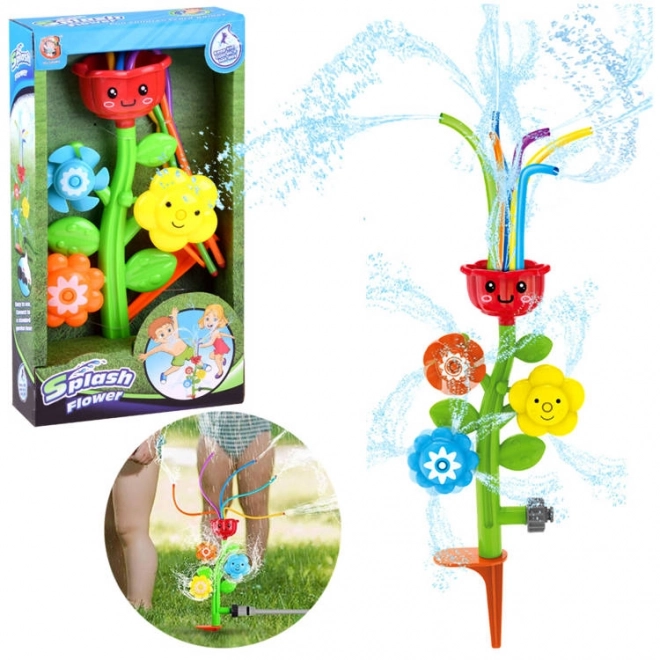 Cheerful Flower Water Sprinkler for Kids