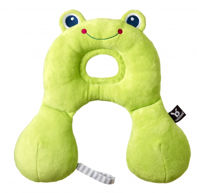 Frog Baby Travel Neck Pillow with Head Support