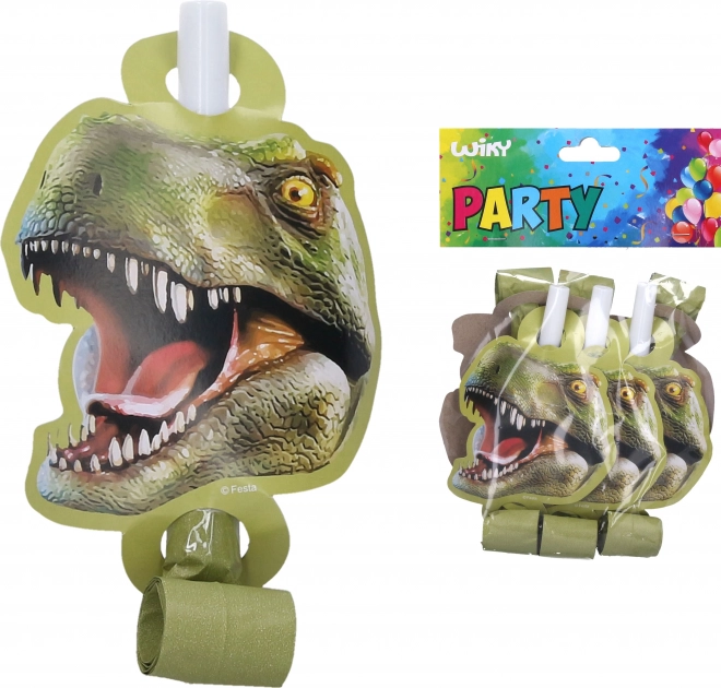 Party Blowouts DINO – 6 pcs