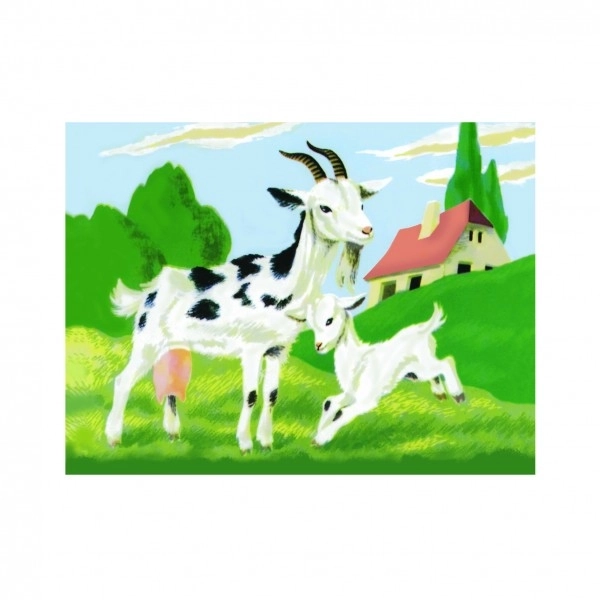 Dino Picture Cubes Farm Animals