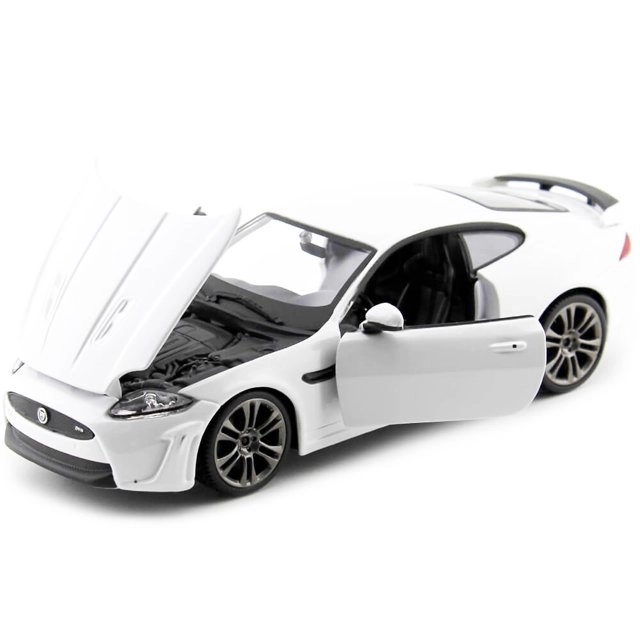 Bburago Jaguar XKR-S White Die-Cast Model Car