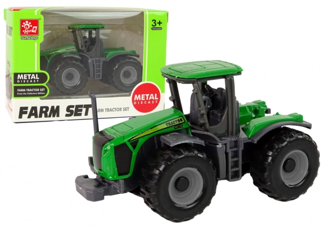 Green Farm Tractor Toy