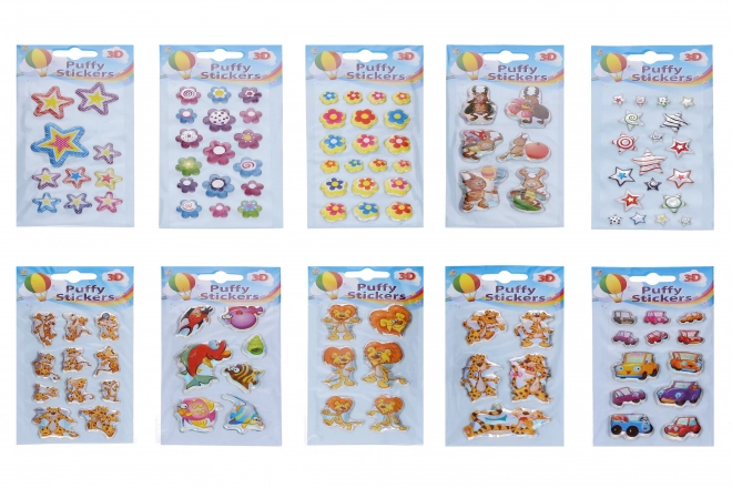 Puffy 3D Stickers