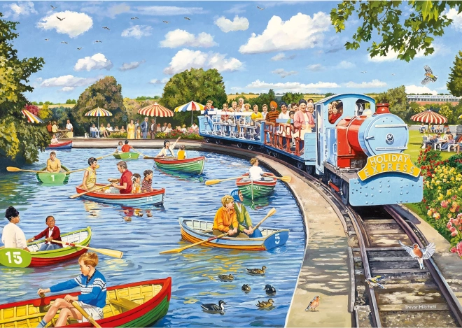 Canoe Lake Jigsaw Puzzle 1000 Pieces