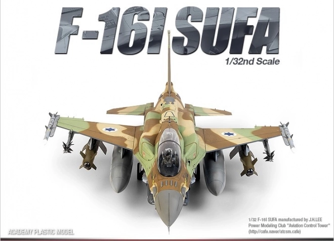 Modello in plastica F-16I SUFA 1/32