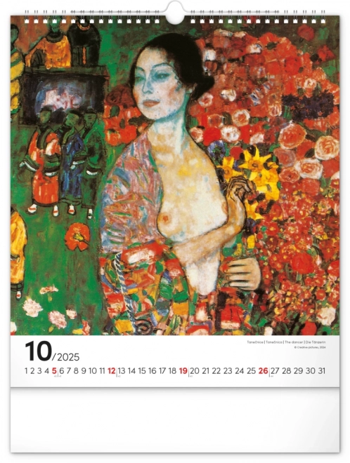 Wall Calendar Gustav Klimt 2025