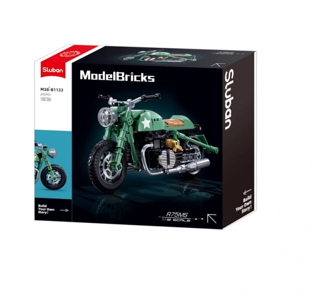 Sluban Motorcycle R75 Building Set