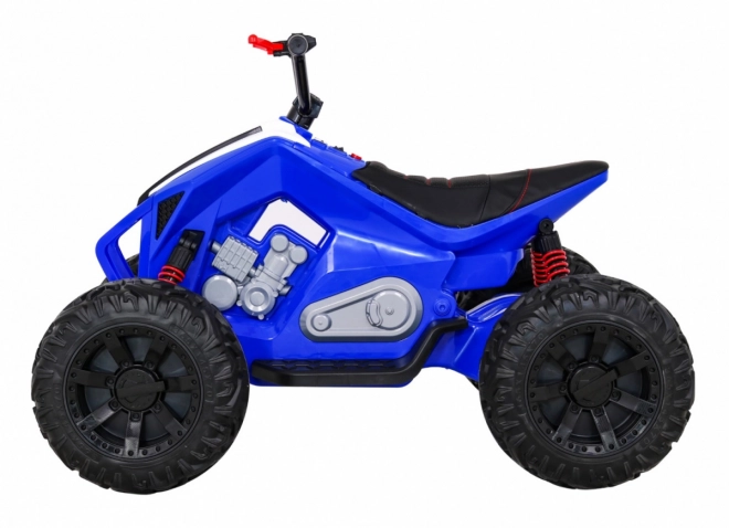 Lucky Seven battery quad Blue + EVA wheels + Slow Start + LED + MP3 USB