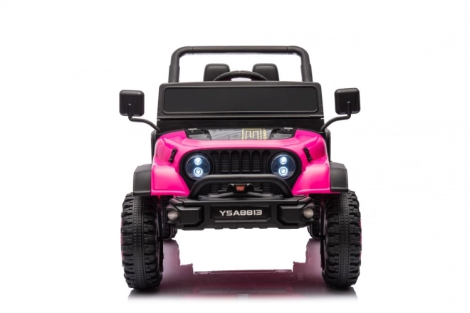 Pink 24V Electric Ride-On Car