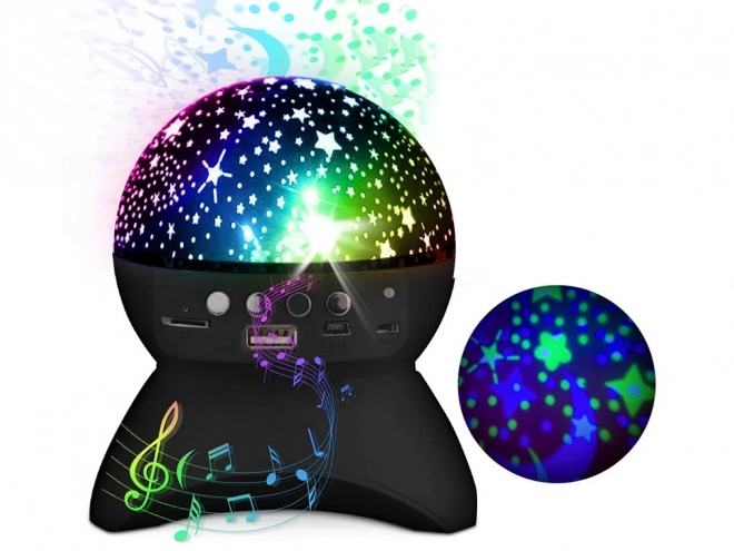 Starry Night Light Projector with Bluetooth Speaker