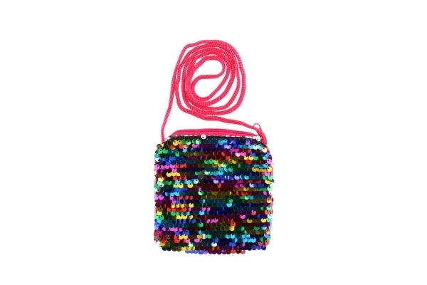 Colorful Sequin-changing Pink Handbag