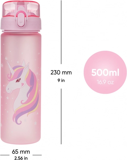 Tritan drinkfles Unicorn 500 ml