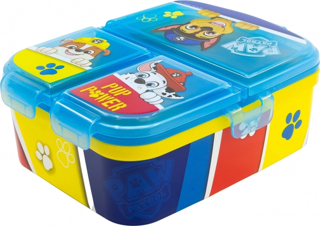 Stor XL Multi Snack Box Paw Patrol: Mighty Pups