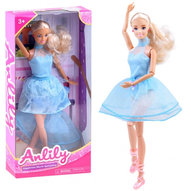 Anlily Dancing Doll in Blue Dress