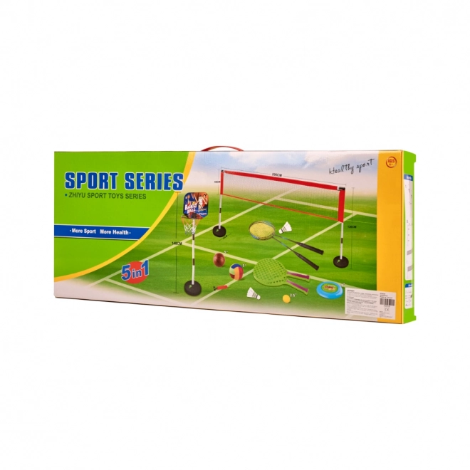 5-in-1 Sports Set for Kids