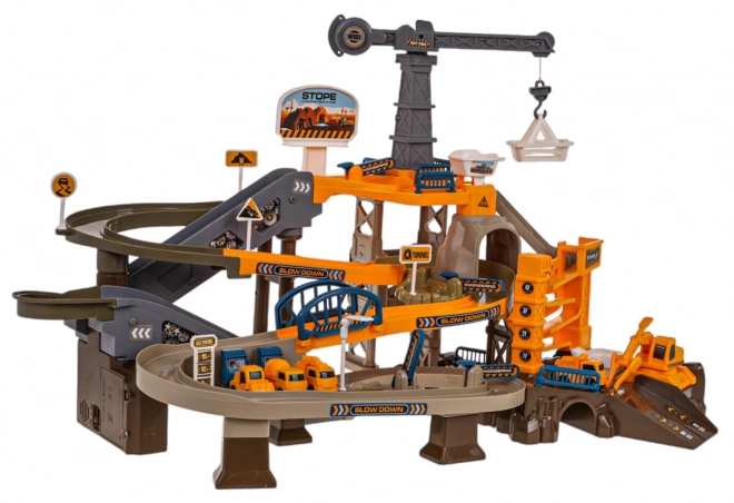 Construction Zone Playset with Accessories