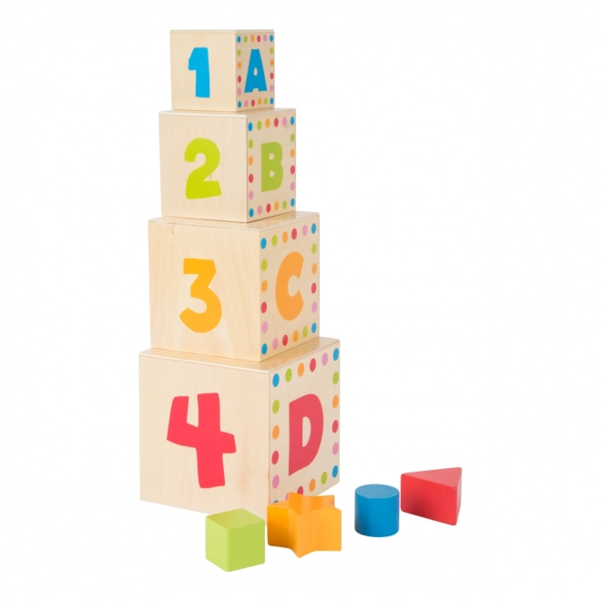 Educational Sorting Blocks ABC