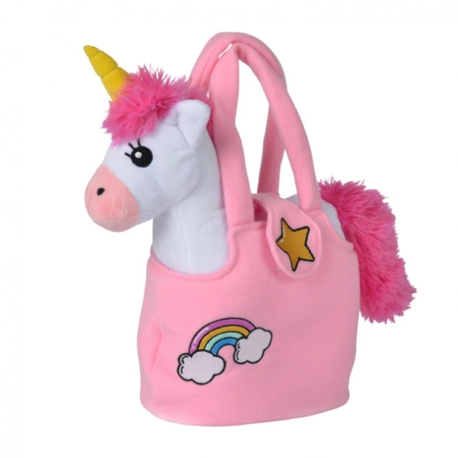 Plush Unicorn In A Handbag