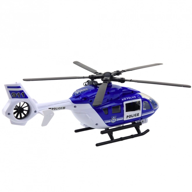 Police Helicopter with Lights and Sounds 1:14